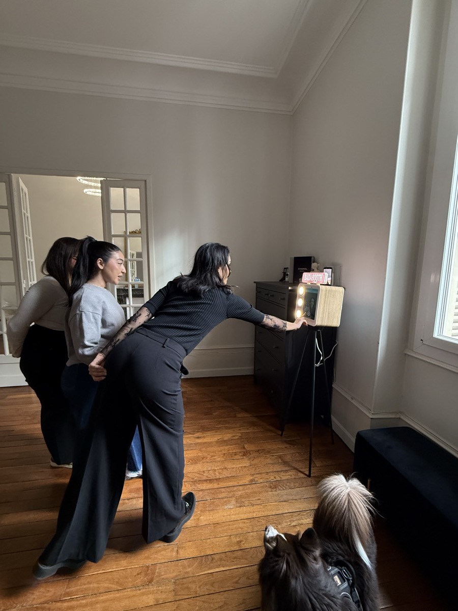 Ambiance photobooth champetre