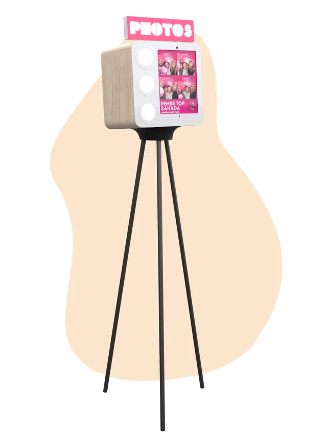 50 printed photos package: Badabooth photo booth